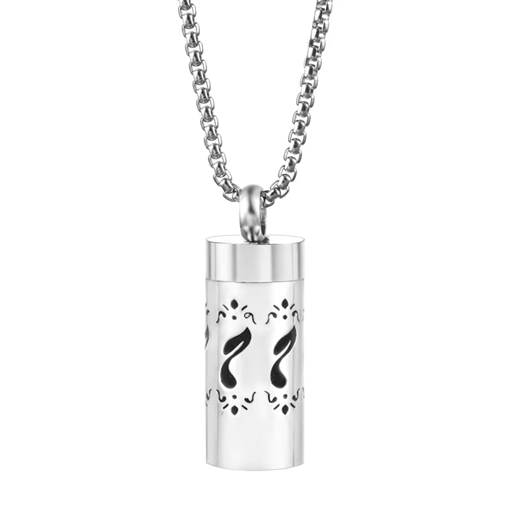 New Stainless Steel Aromatherapy Perfume Necklace Essential Oil Diffuser Flowers Hollow Pendant Spiral Open Charm Women Jewelry